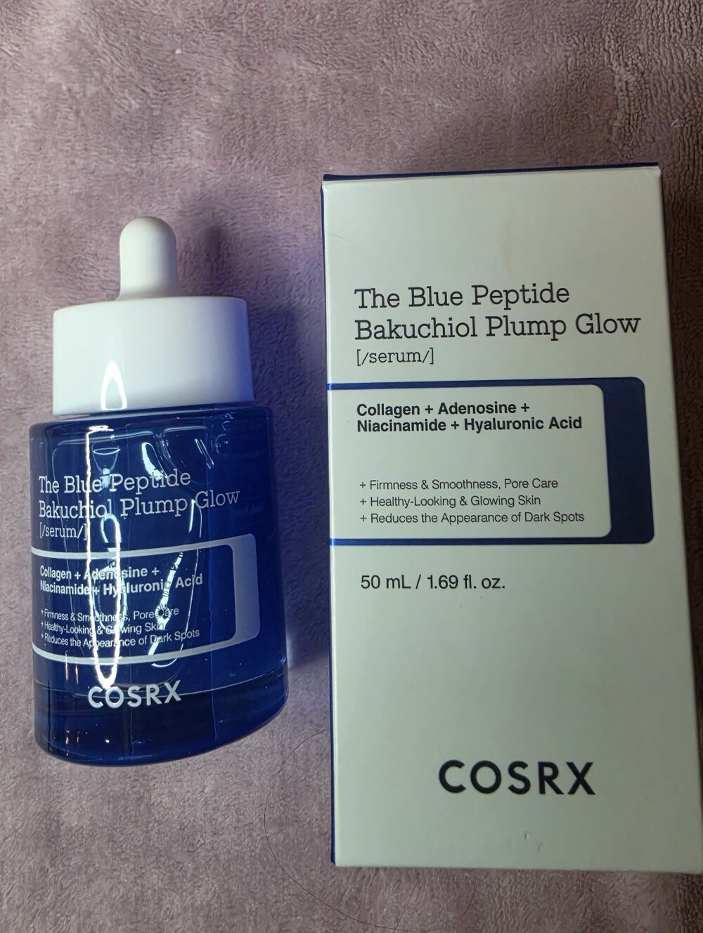 Cosrx Blue Peptide Backuchiol Plump Glow Serum